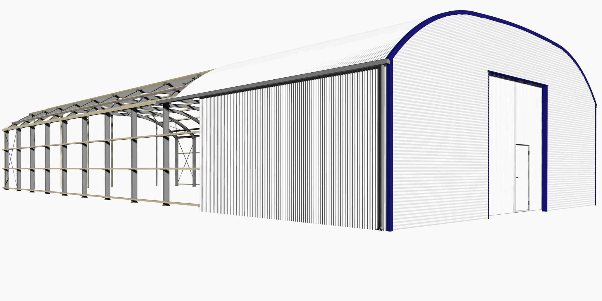 Ons systeem…. halfronde loods